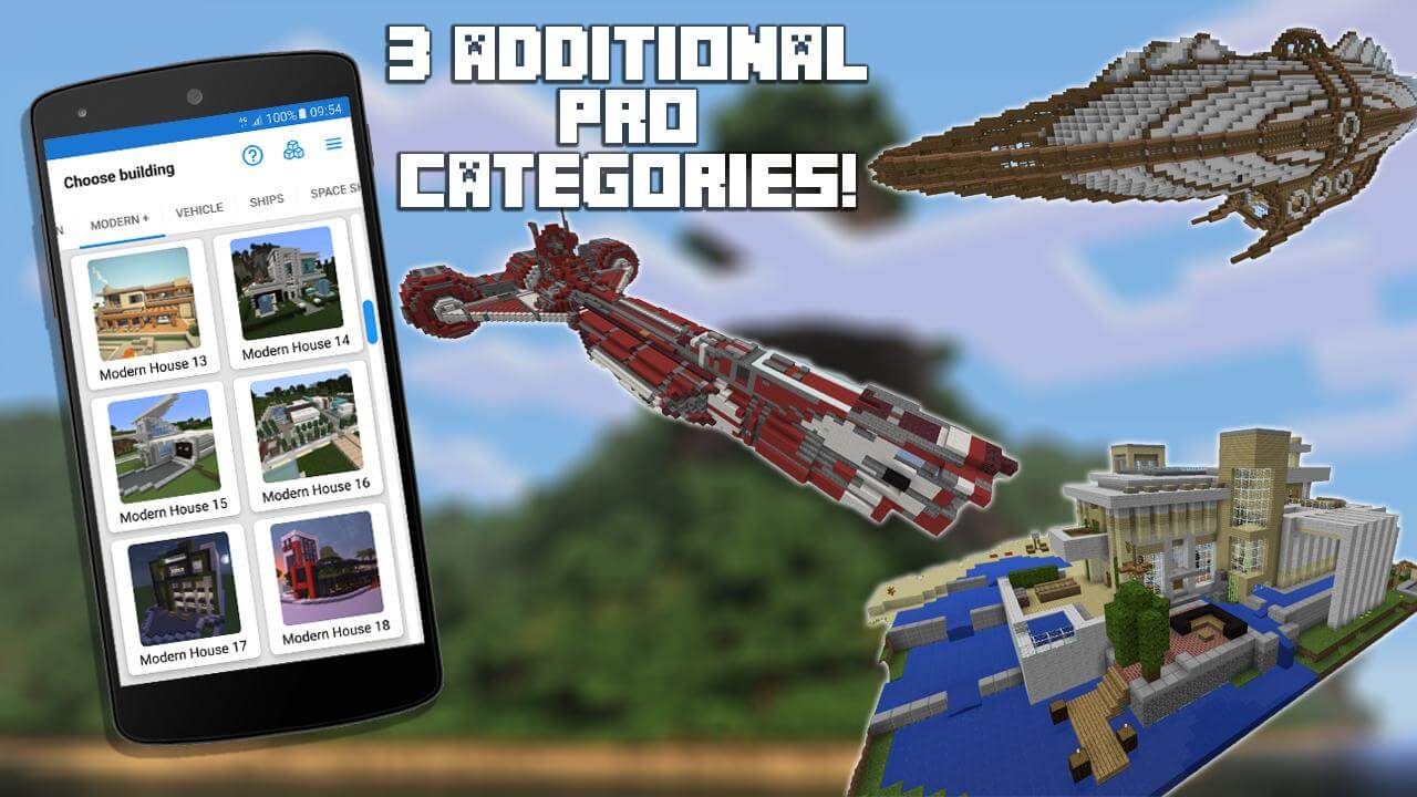 Builder Pro for Minecraft PE screenshot