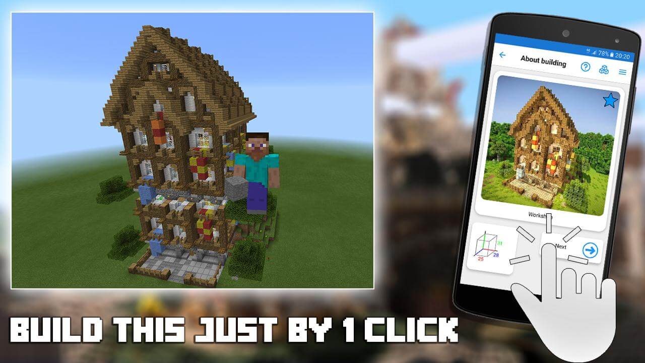 Builder Pro for Minecraft PE screenshot