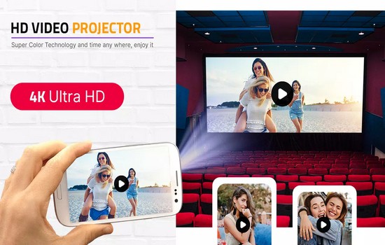 Flashlight Video Projector screenshot