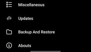 Click on Updates