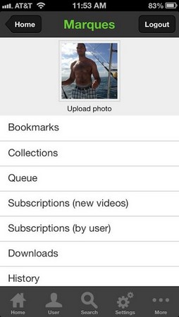 MyVidster screenshot