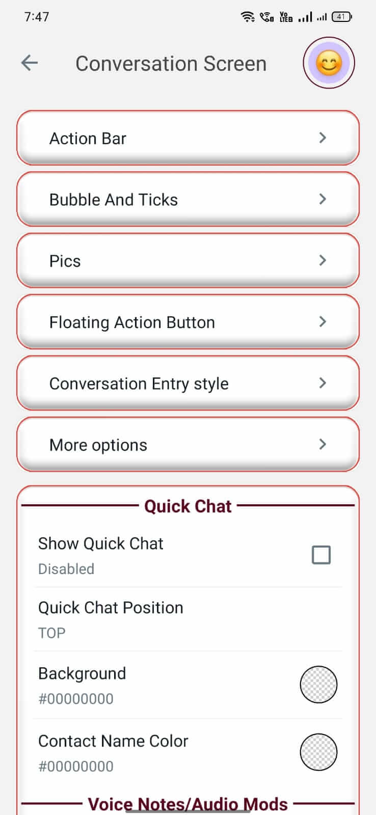 NA3 WhatsApp screenshot