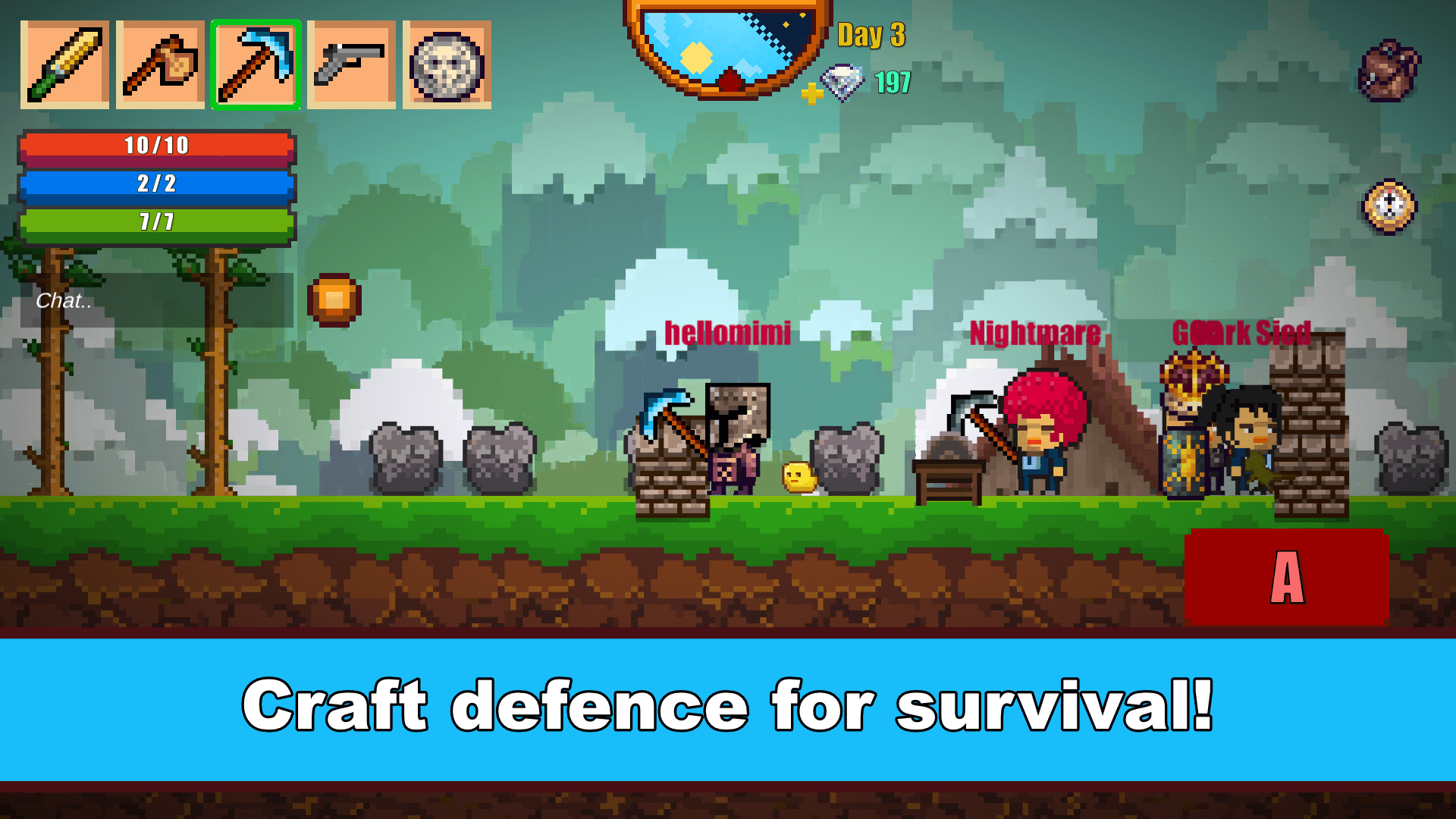 Pixel Survival 2 screenshot