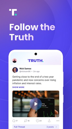 Truth Social screenshot