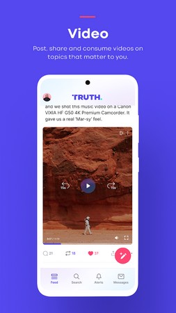 Truth Social screenshot