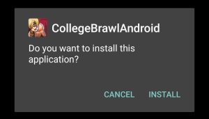 Click on Install