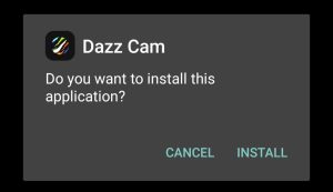 click on Install