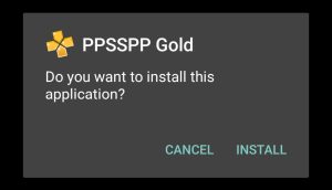 click on Install