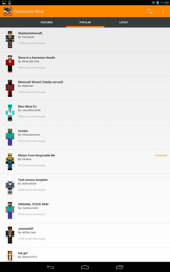 Minecraft Skin Studio screenshot