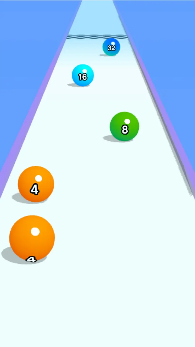 Ball Run 2048 screenshot