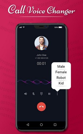 Call Girl Voice Changer screenshot