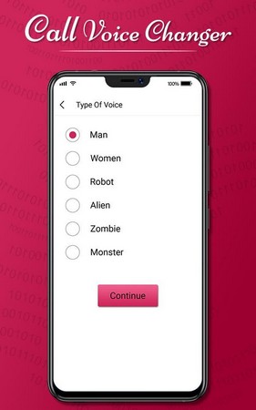 Call Girl Voice Changer screenshot