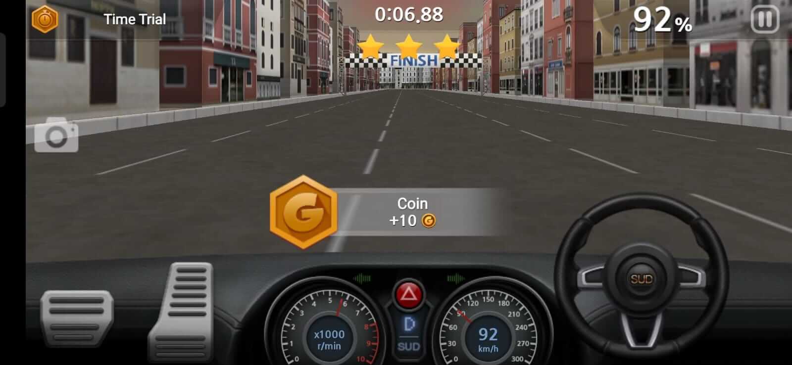 Captura de tela do Dr. Driving 2