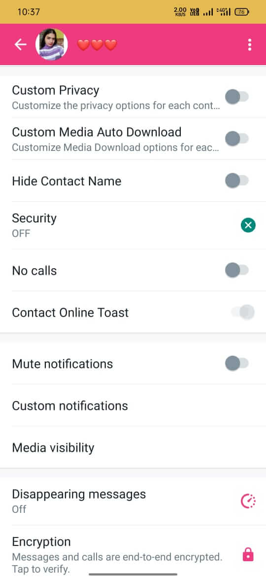 NA6 WhatsApp screenshot