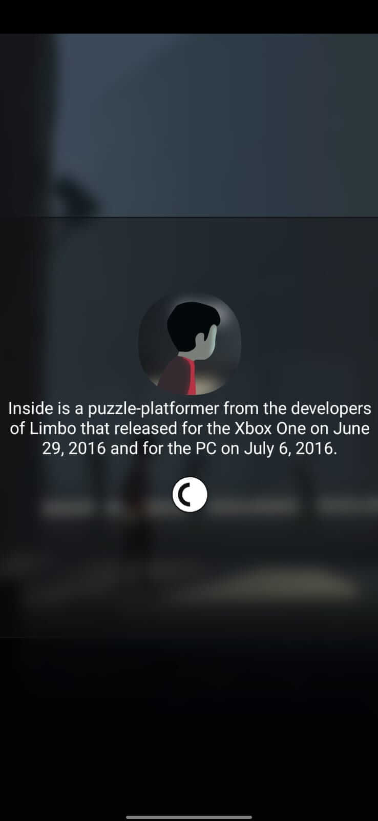 PlayDead Inside screenshot