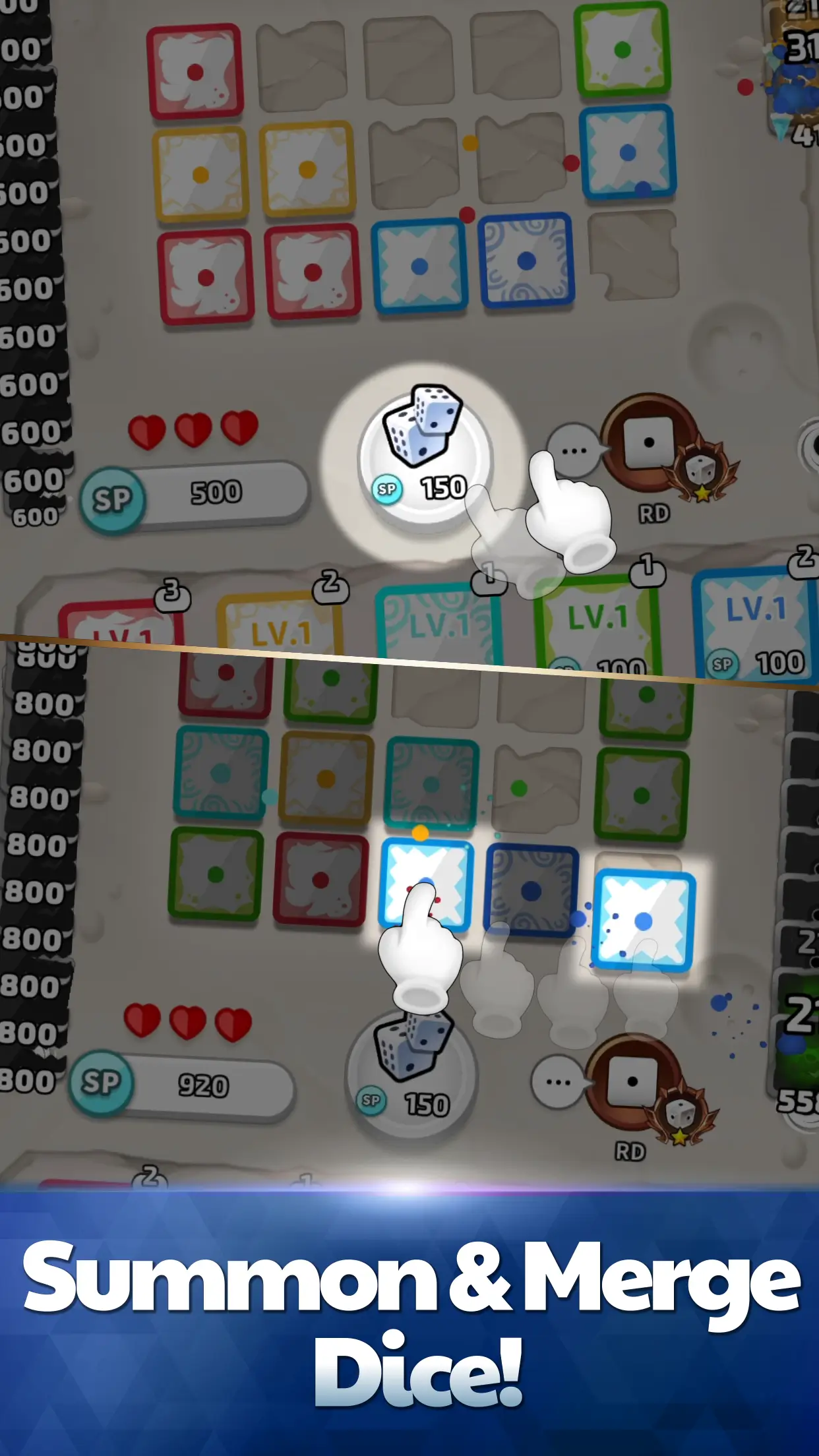 Random Dice PvP Defense screenshot