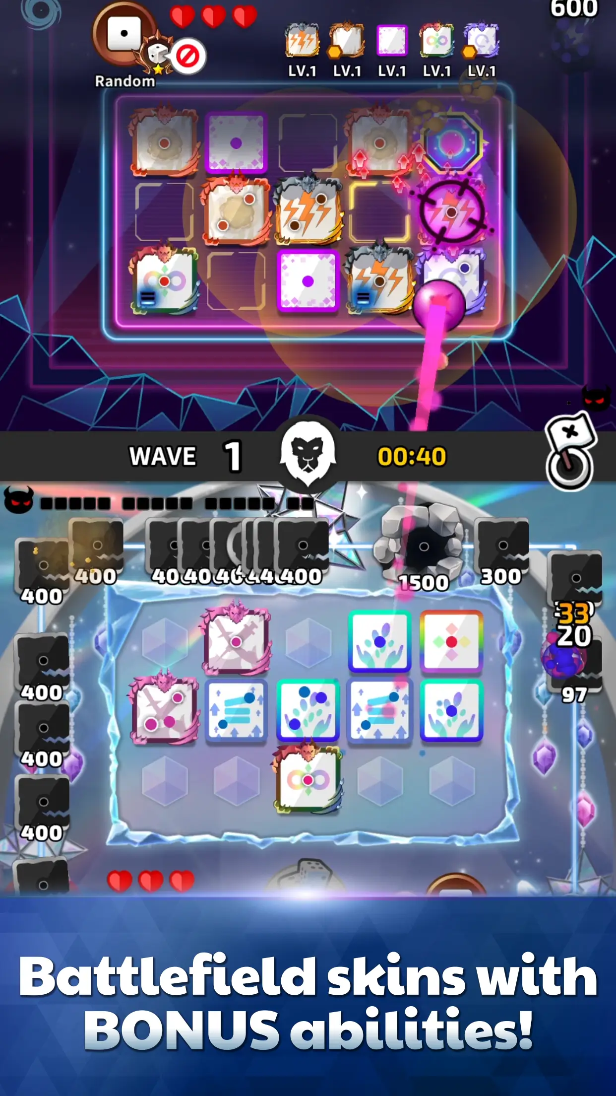 Random Dice PvP Defense screenshot