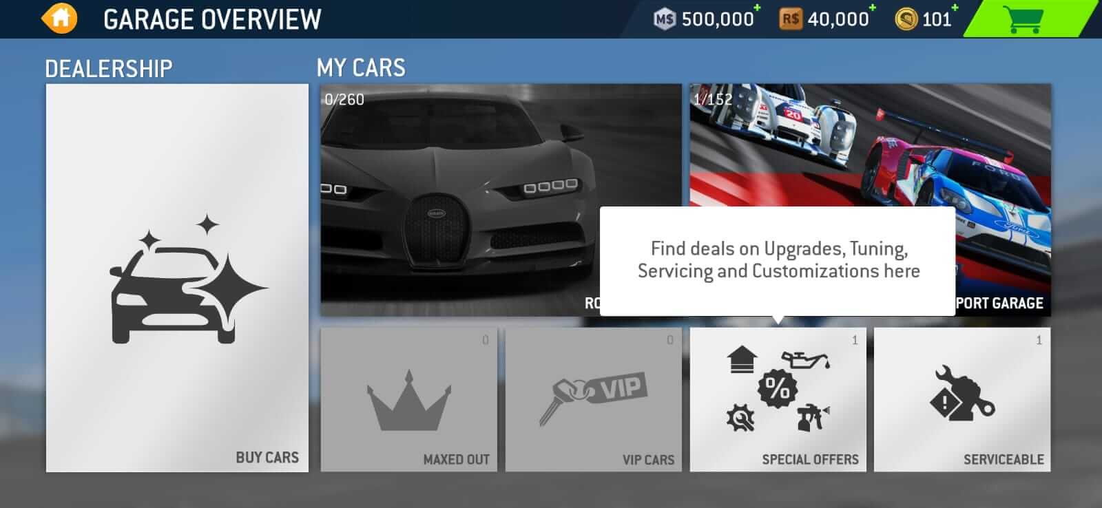 Captura de tela do Real Racing 3