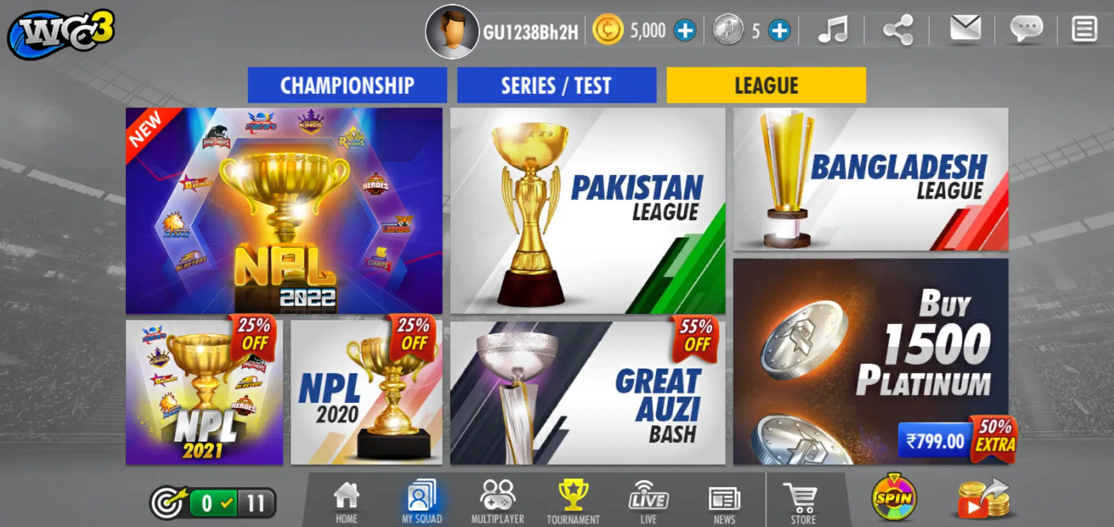 World Cricket Championship 3  screenshot