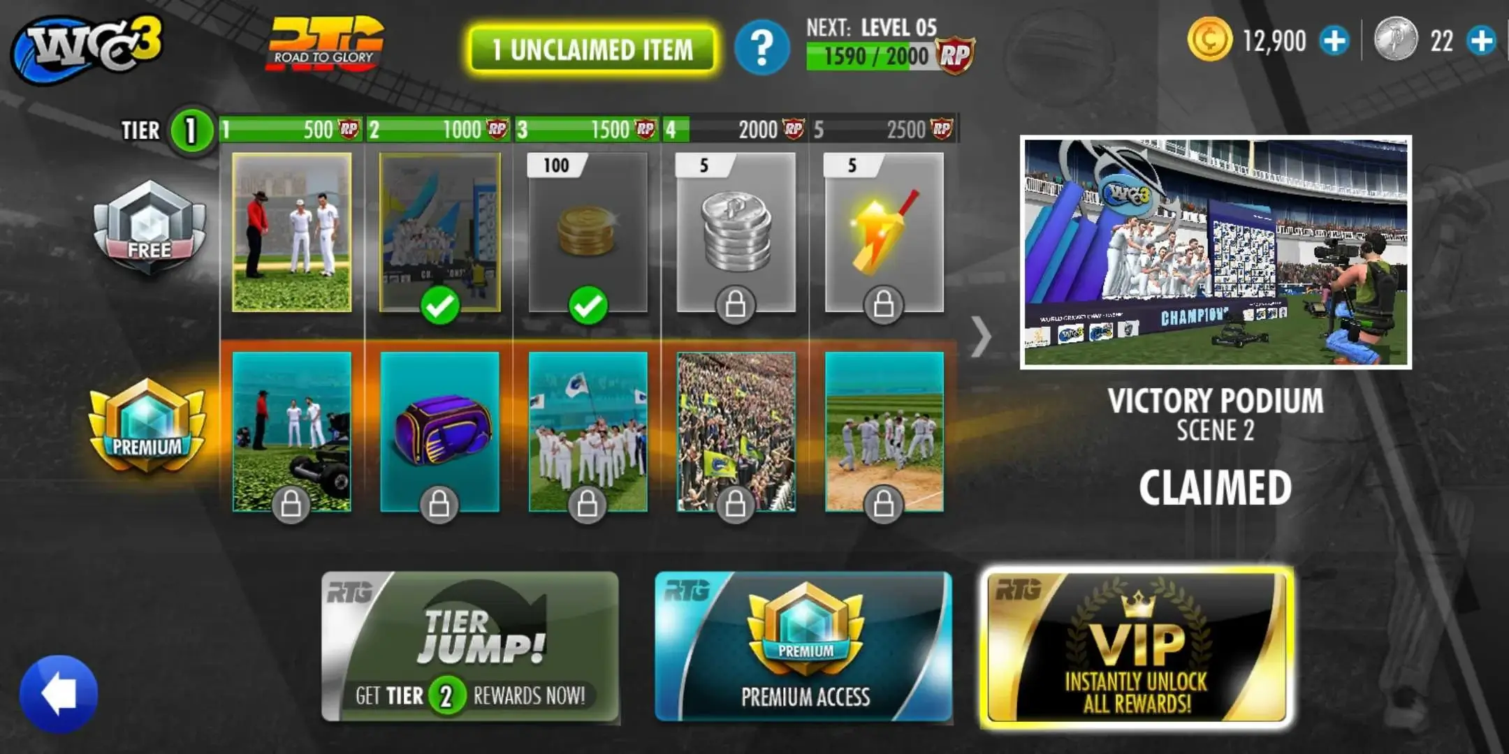World Cricket Championship 3  screenshot
