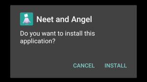 click on Install