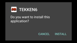 click on Install