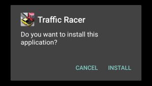 click on install