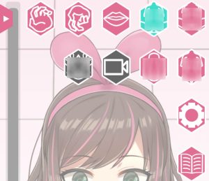 click on icons