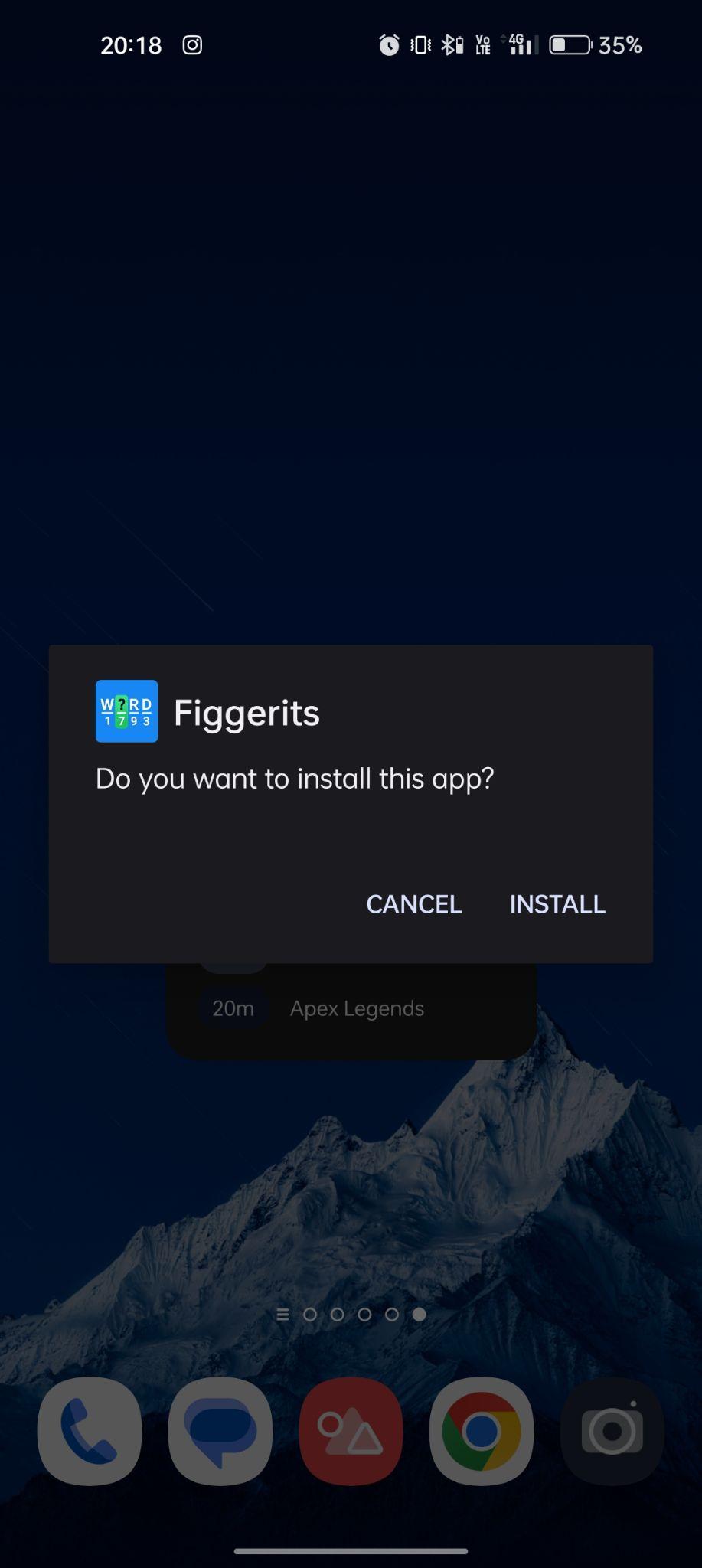 click on install 