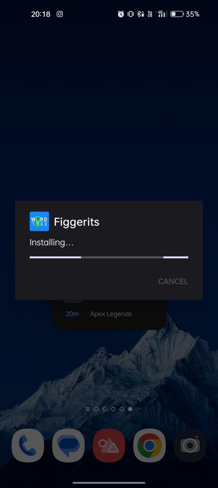 Figgerits apk installing