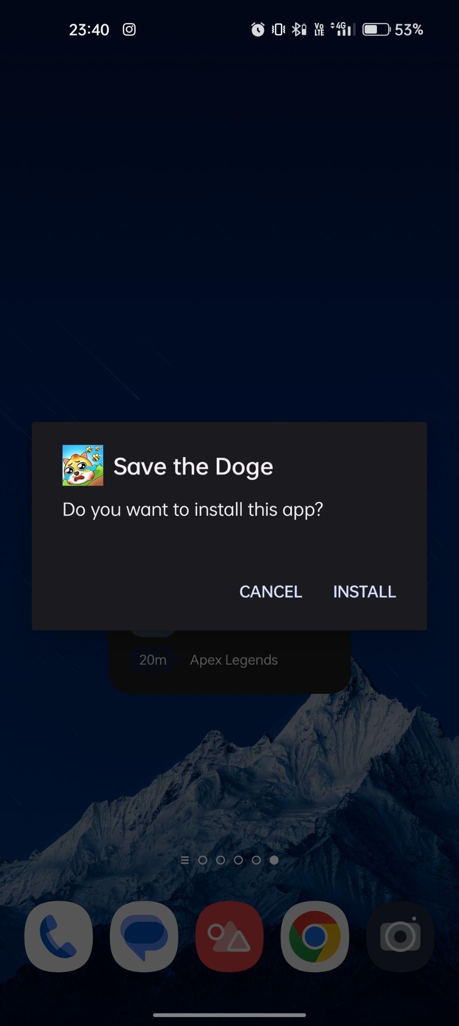 click on install 