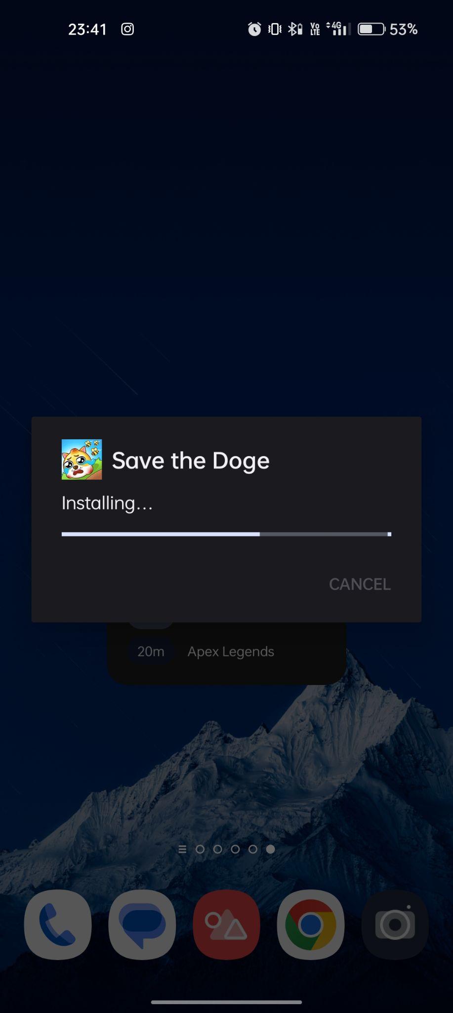 Save the Dog apk installing