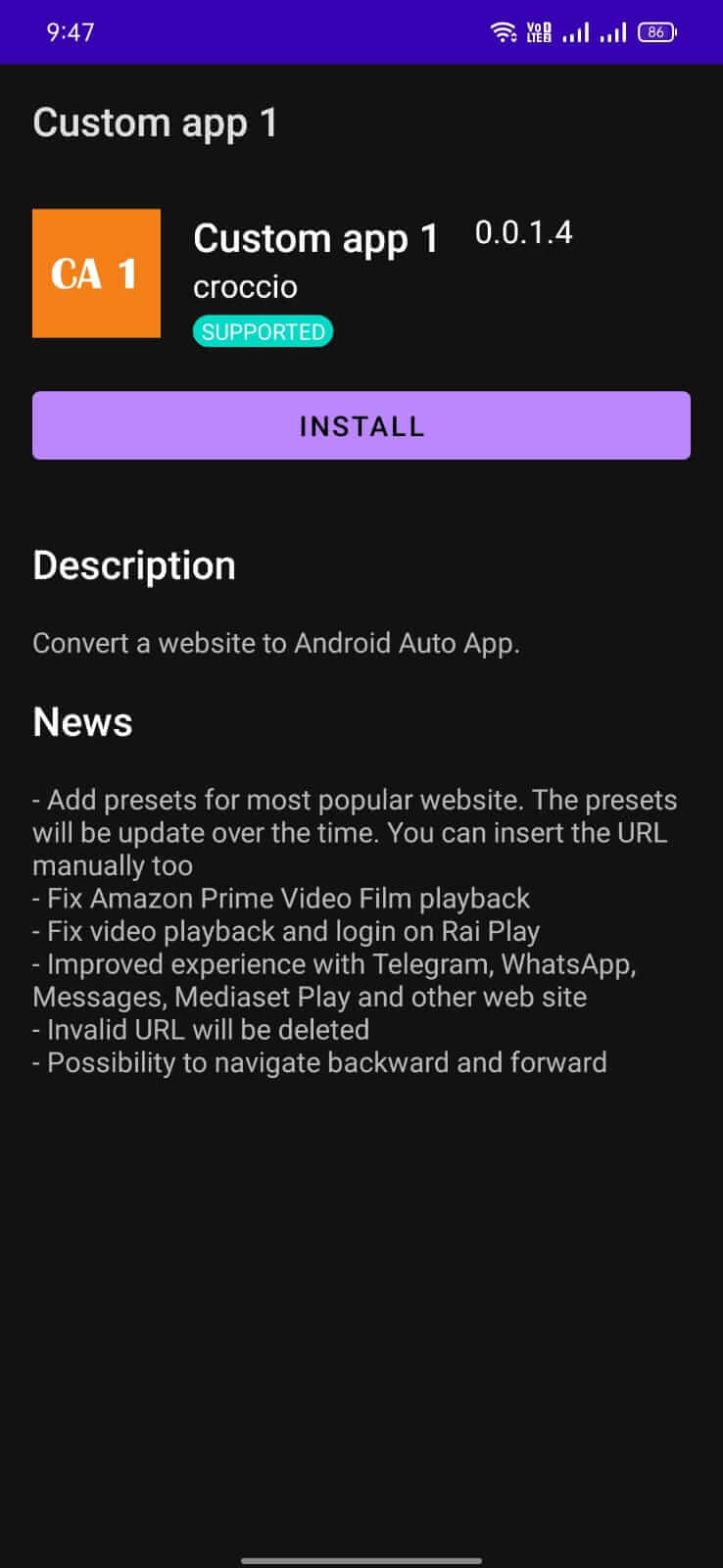 AAStore screenshot