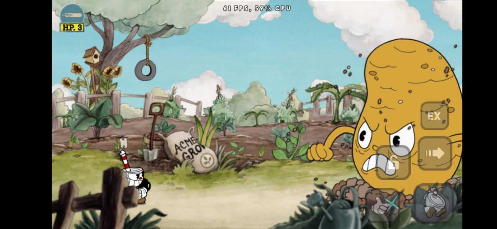 Cuphead Lite screenshot