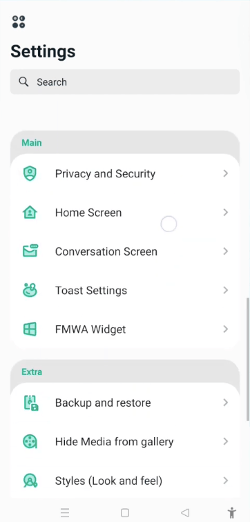 Delta YoWhatsApp screenshot