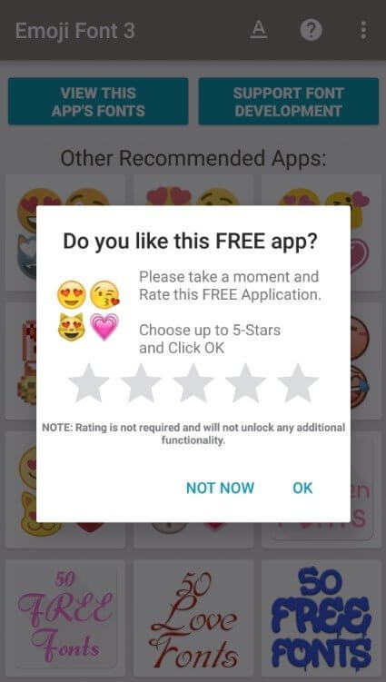 Emoji Font 3 screenshot