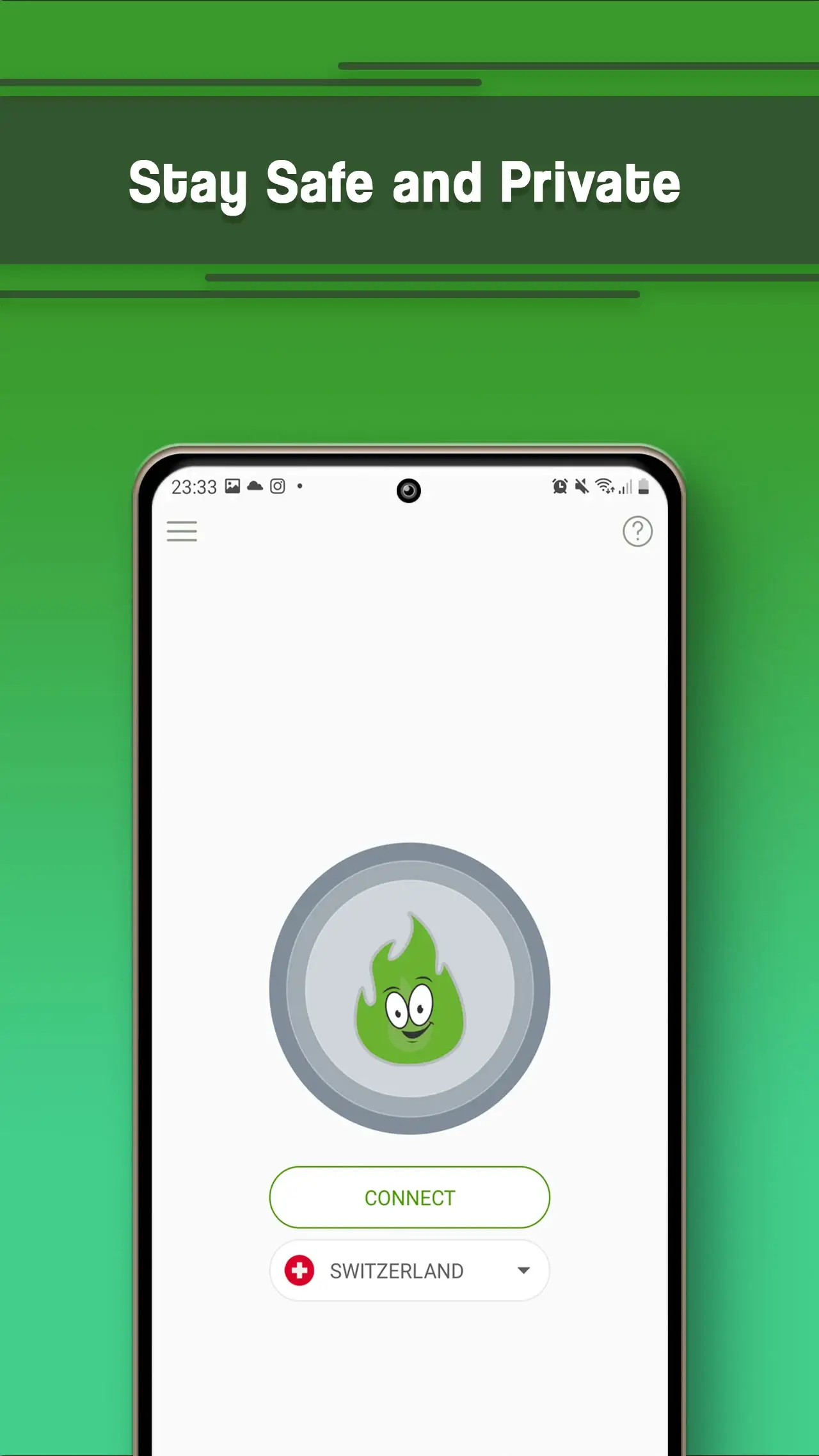 GreenNet VPN screenshot