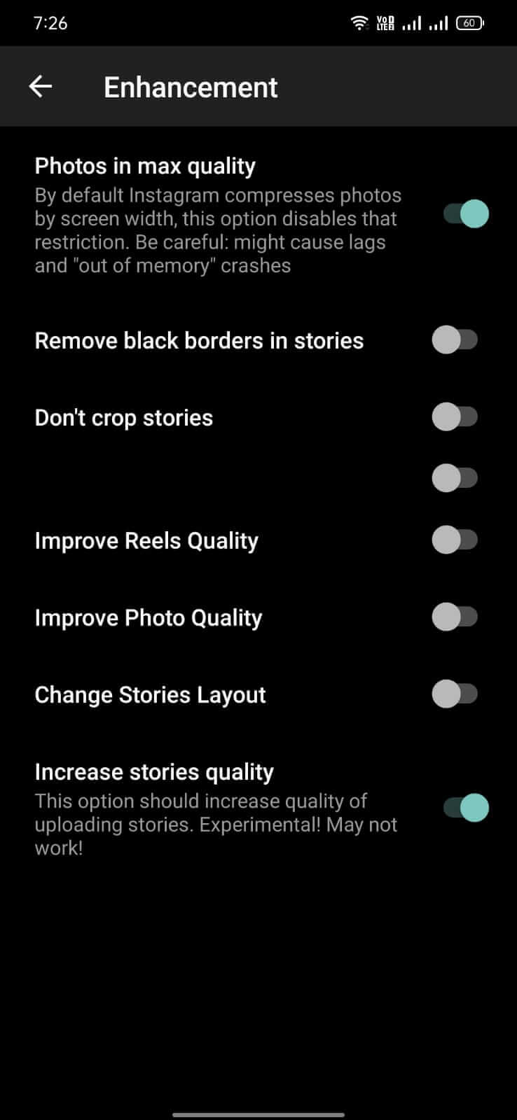 Insta Pro 2 screenshot