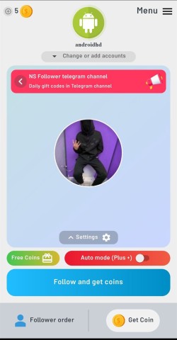 NS Follower screenshot