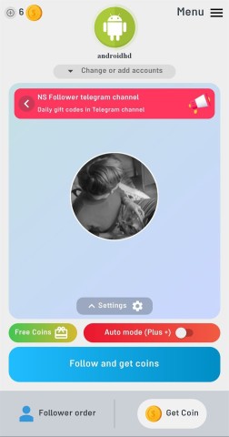 NS Follower screenshot