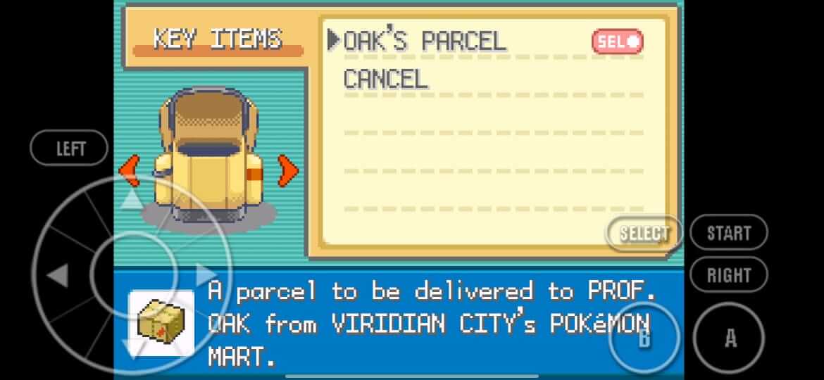 Pokemon Fire Red screenshot