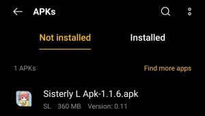 locate the Sisterly Lust APK