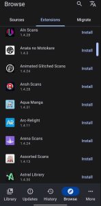 click on Install