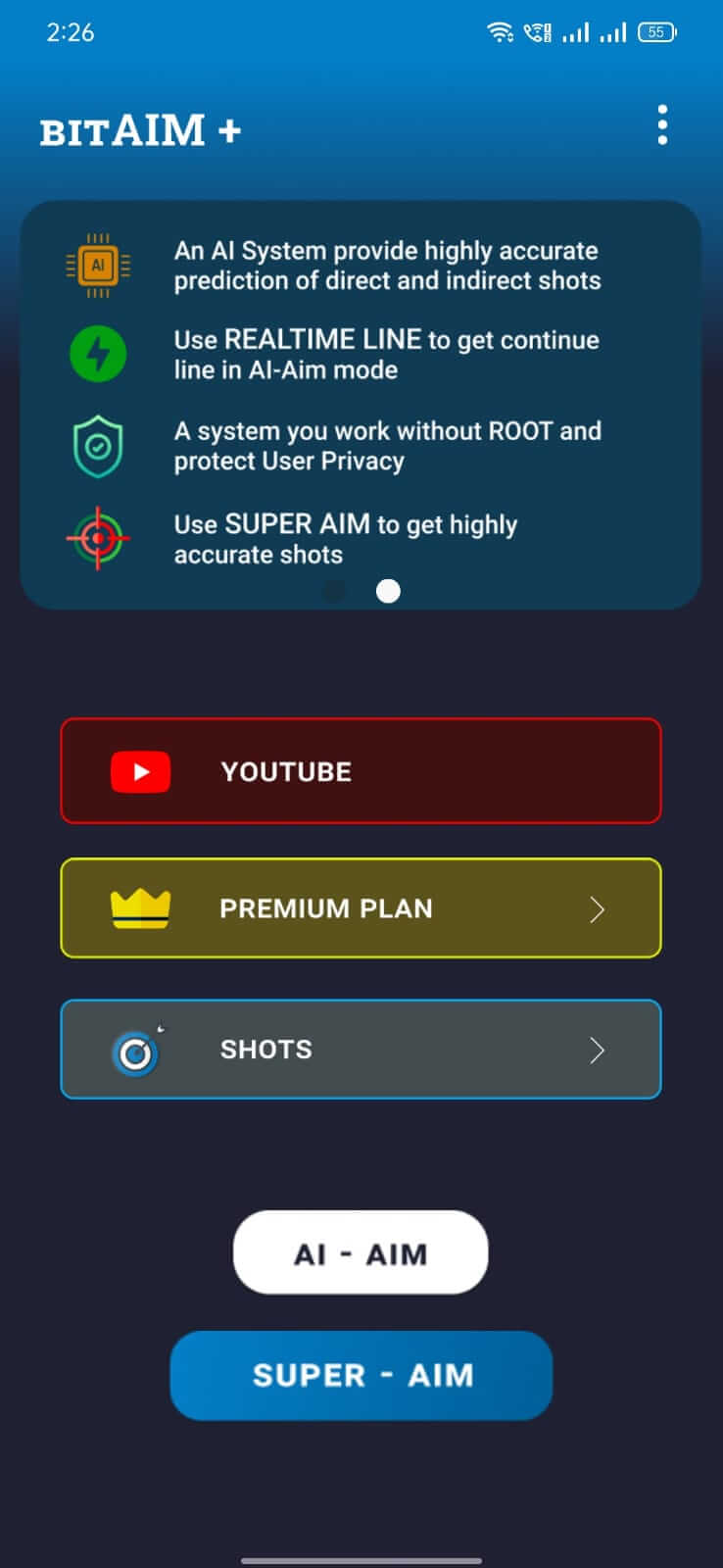 bitAIM screenshot