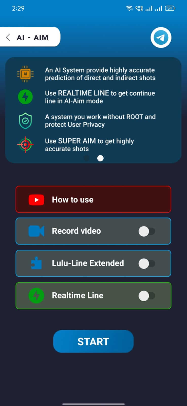 bitAIM screenshot