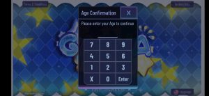 enter age