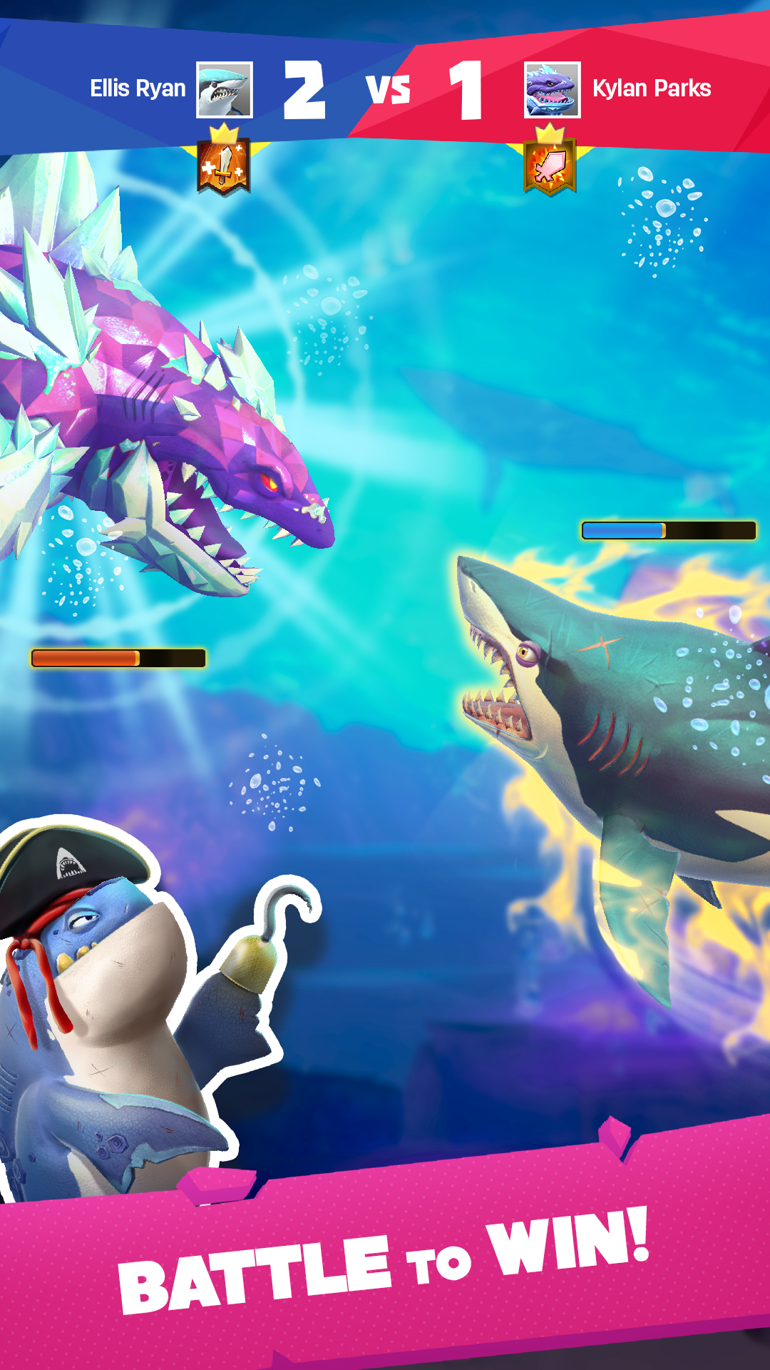 Hungry Shark Heroes screenshot