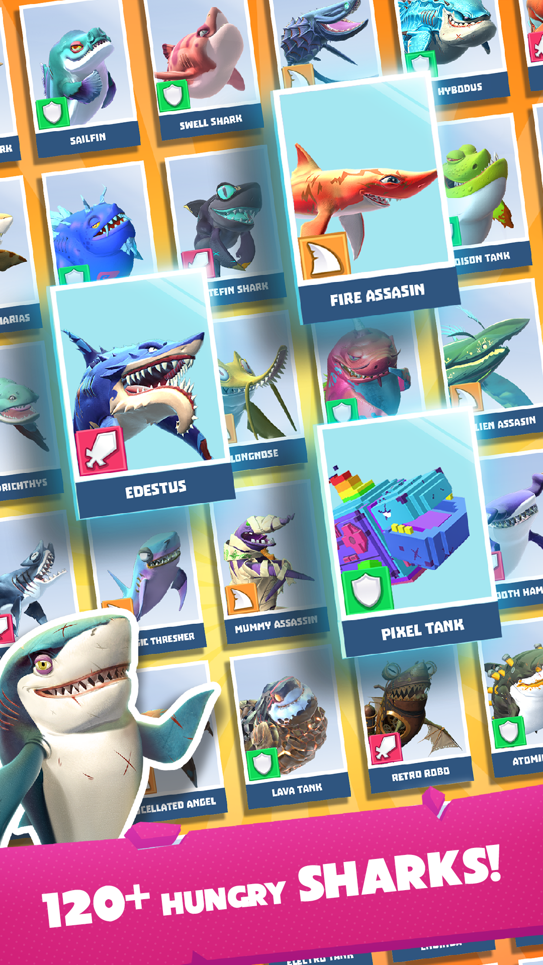 Hungry Shark Heroes screenshot