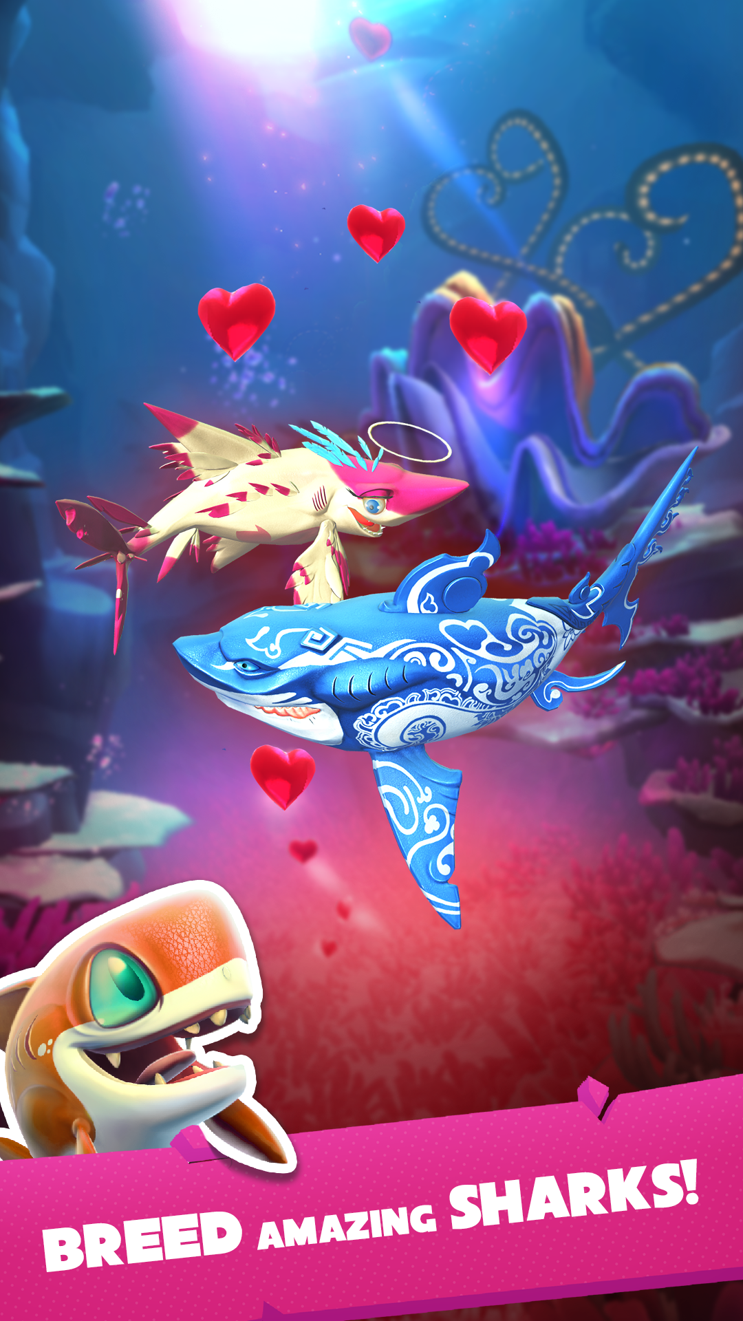Hungry Shark Heroes screenshot