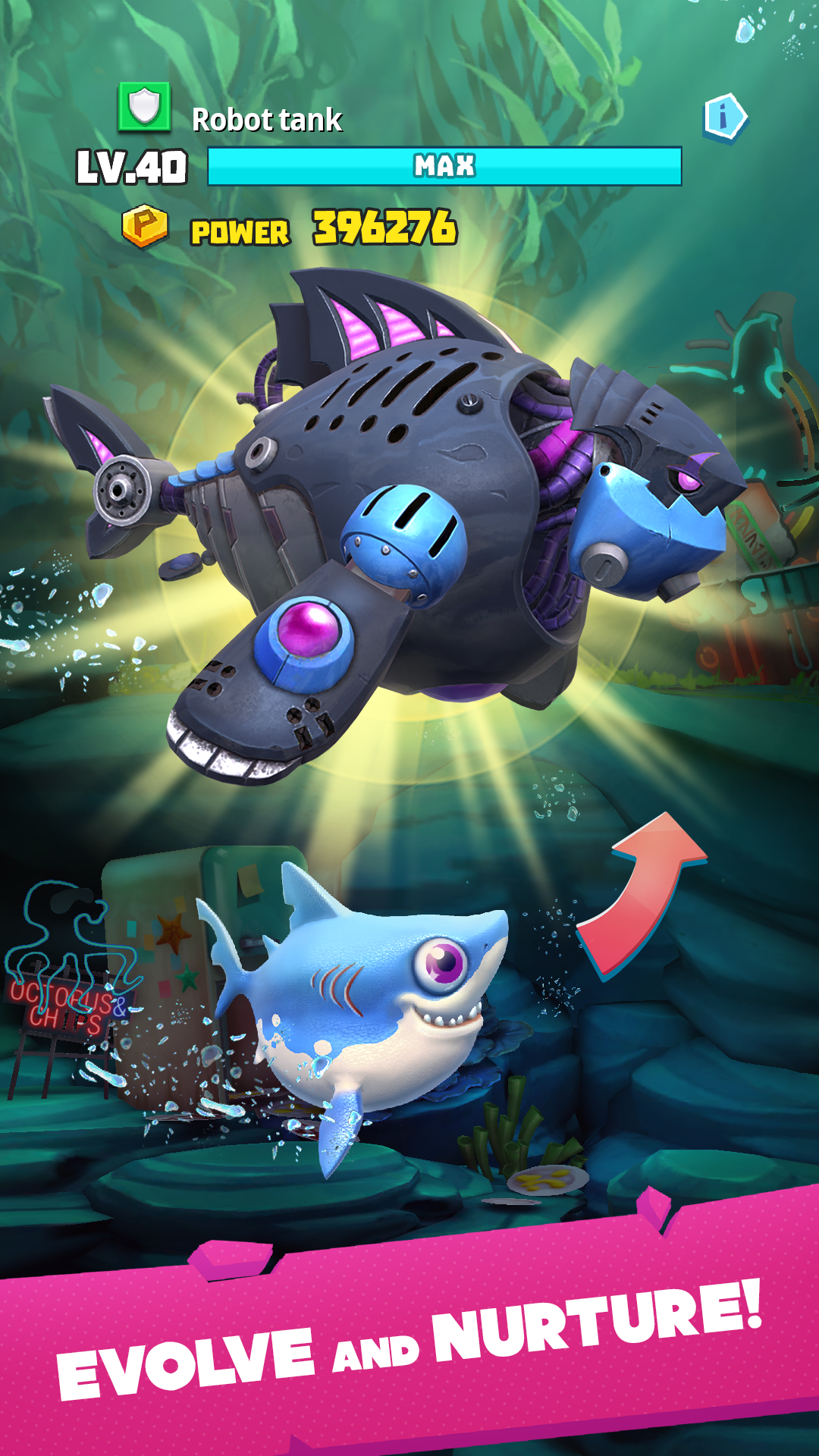 Hungry Shark Heroes screenshot